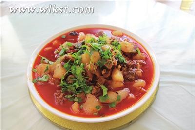 烏江之畔—土坎鎮美食推薦  牛肉燉蘿卜