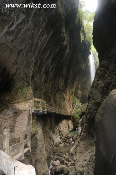龍水峽地縫