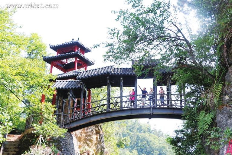  鄉村旅游發展風生水起。(代 娟/攝)